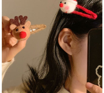 Set Designs) Felting / (Various Christmas Clip Hair