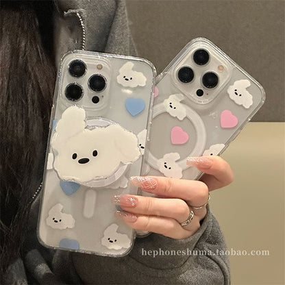 Printed Case Dog Phone