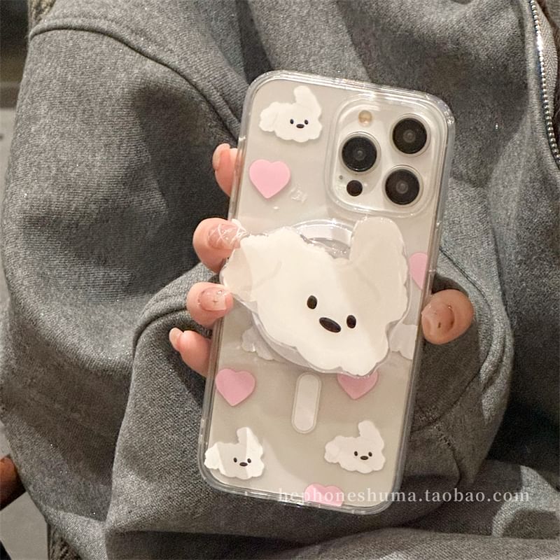 Printed Case Dog Phone