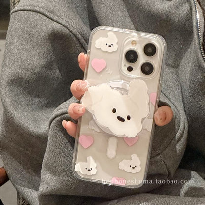 Printed Case Dog Phone