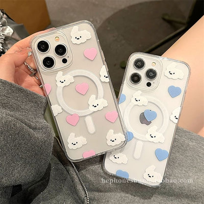 Printed Case Dog Phone