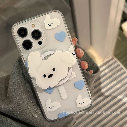 Printed Case Dog Phone