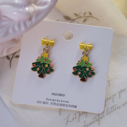 Drop Christmas On / Tree Clip Earring