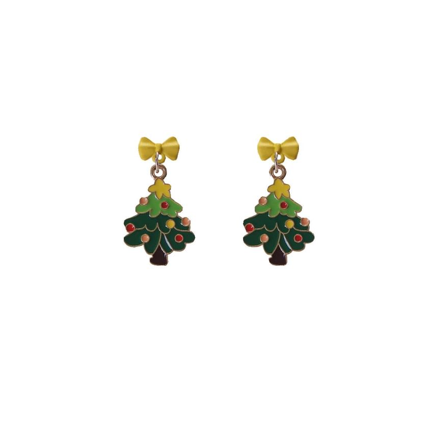 Drop Christmas On / Tree Clip Earring