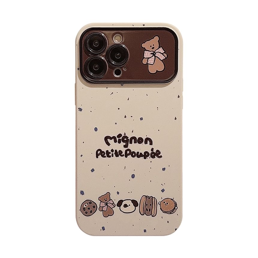 Lettering Phone Cartoon Case