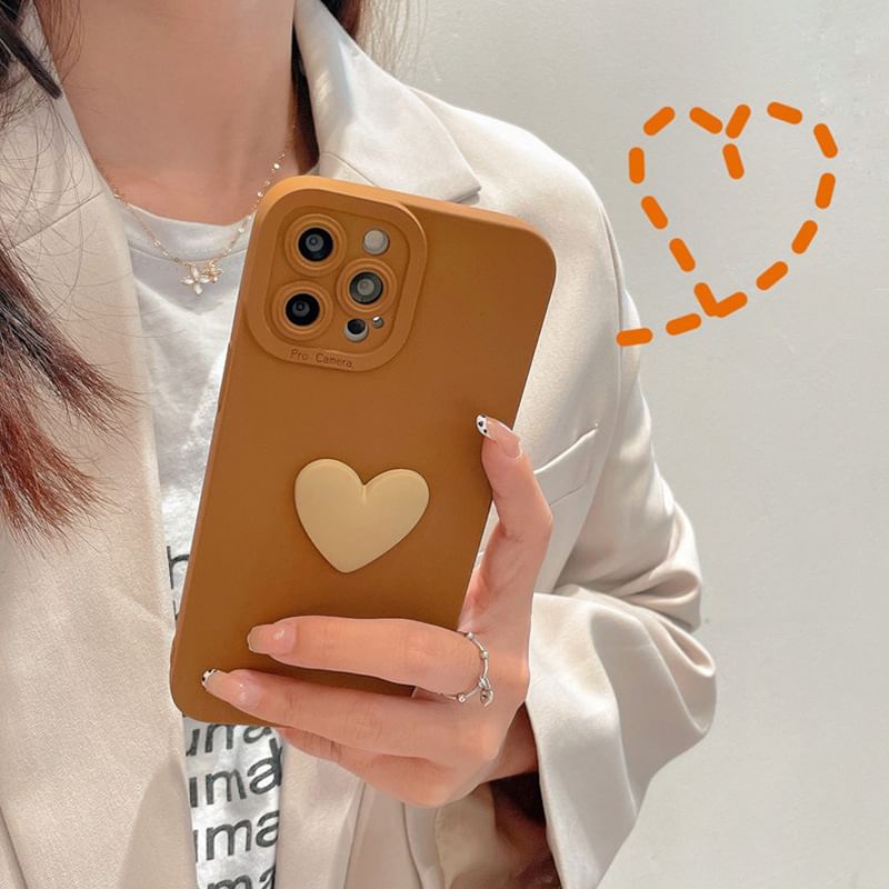 Bow / Case Heart Phone