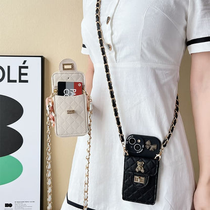 Phone Holder Case Bear Card