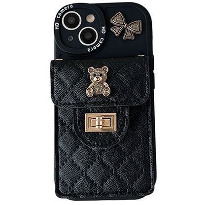 Phone Holder Case Bear Card