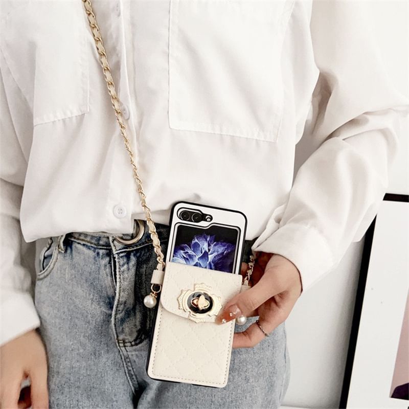 Phone Card Lanyard Holder Case