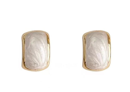 Glaze Alloy Earring Stud
