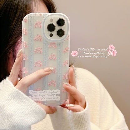 Lace Case Phone Floral Print
