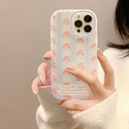 Lace Case Phone Floral Print