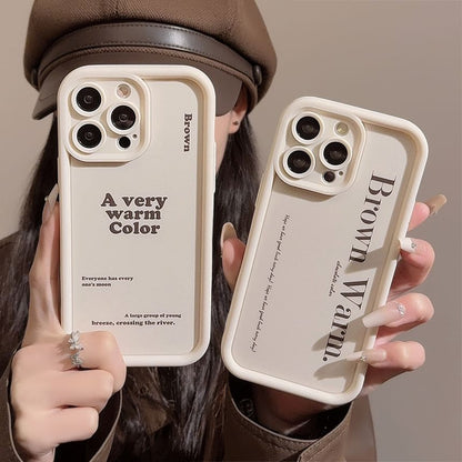 Lettering Phone Case