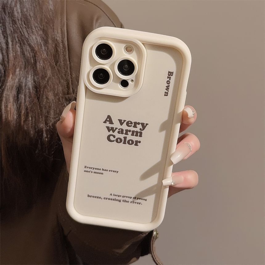Lettering Phone Case