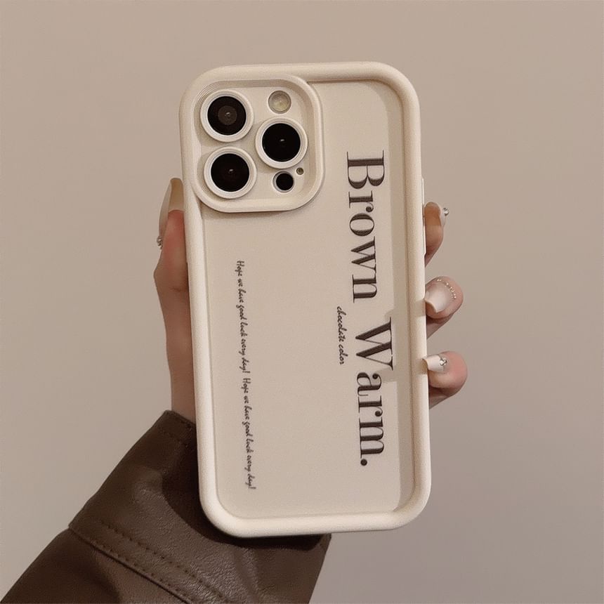 Lettering Phone Case