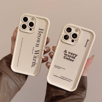 Lettering Phone Case
