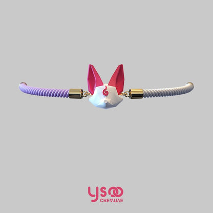 Poly Cord Low Fox Bracelet Acrylic