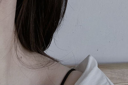 Geometric Stud Earring Ceramic