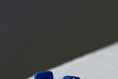 Stud Earring Ceramic Square