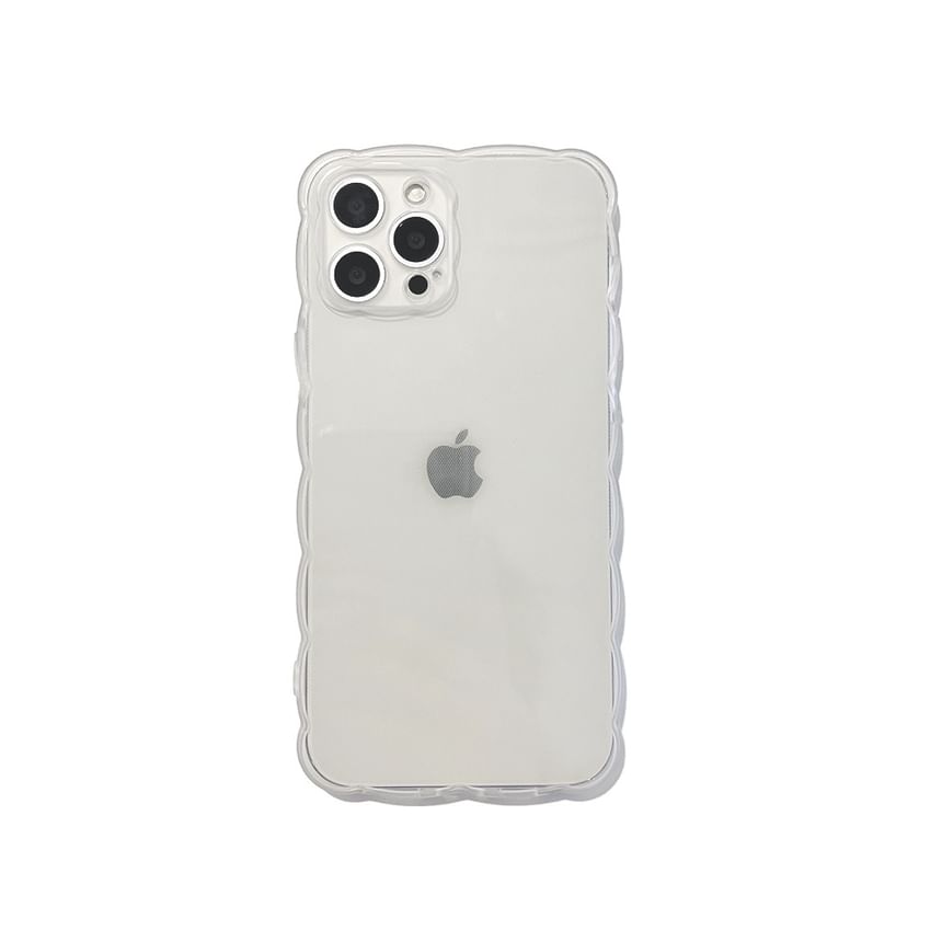 Phone Wavy Case Transparent