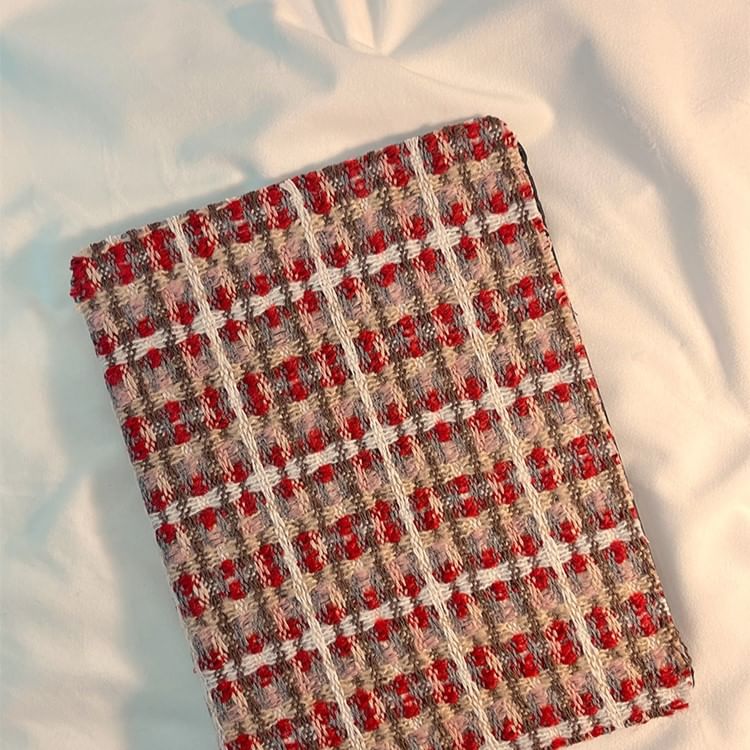 Case Knit iPad Plaid