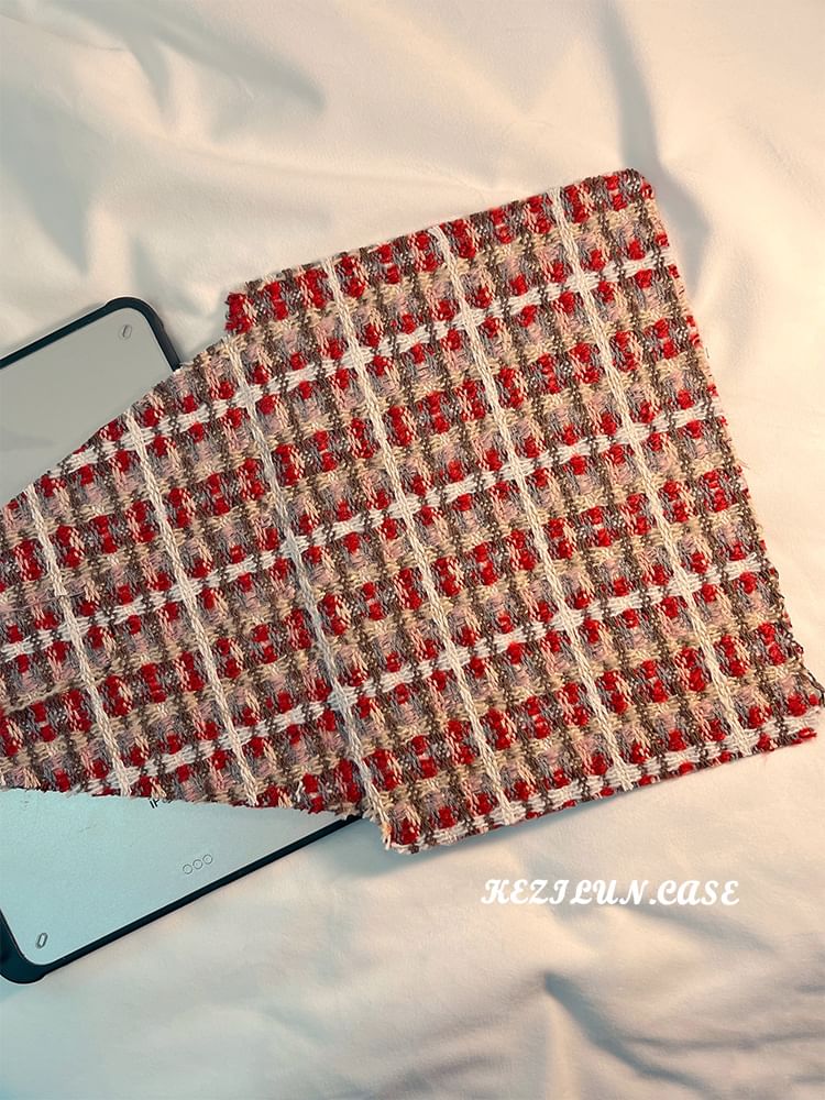 Case Knit iPad Plaid