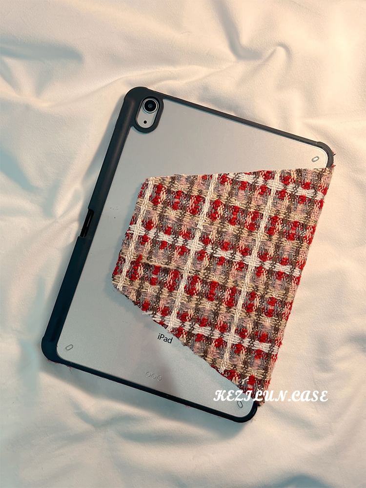 Case Knit iPad Plaid