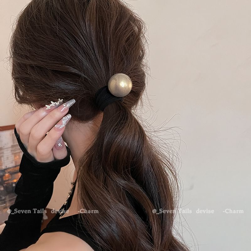 Tie Hair Set Faux / Pearl