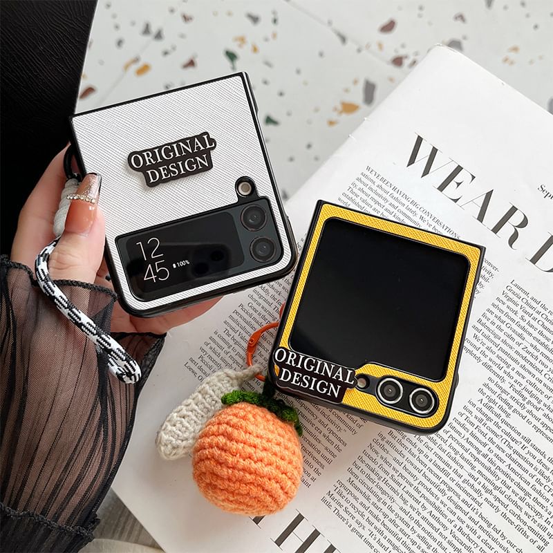 Lettering Phone Case Bear