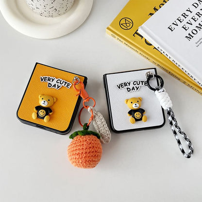 Lettering Phone Case Bear