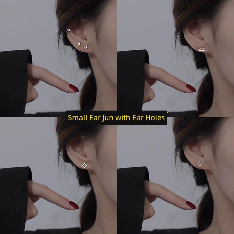 Sterling (Various Silver Designs) Stud Earring