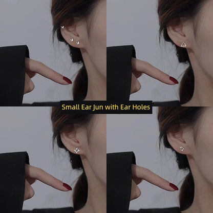 Sterling (Various Silver Designs) Stud Earring