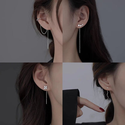 (Various Earring Threader Designs)