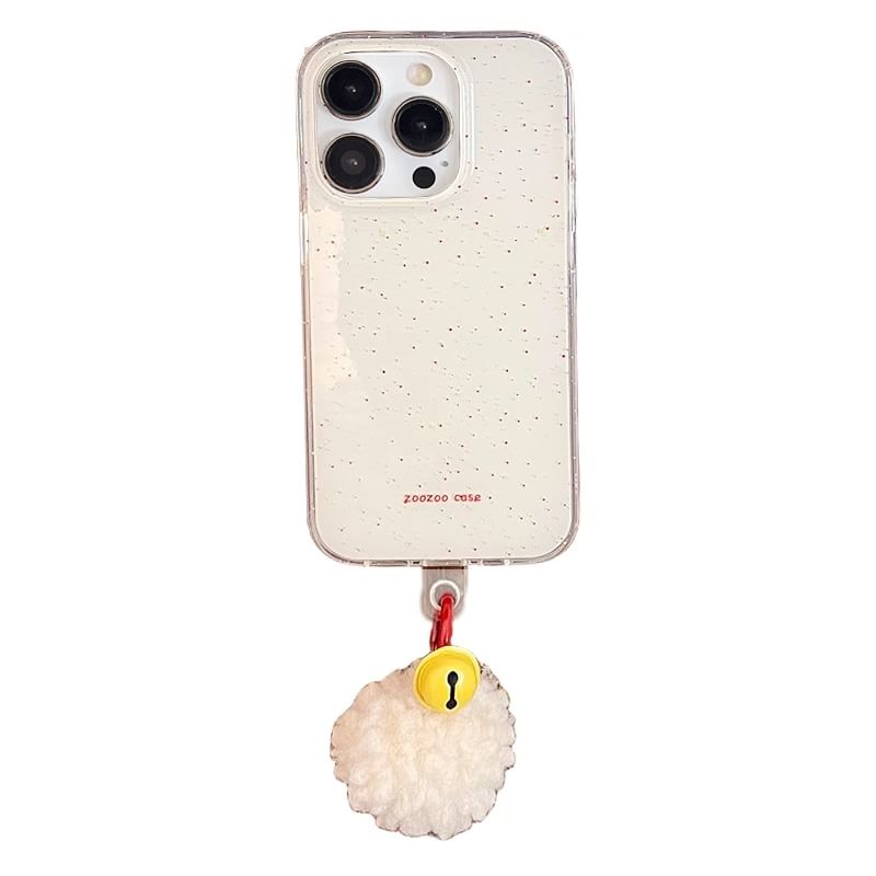 Bell Splattered Phone Pom Case