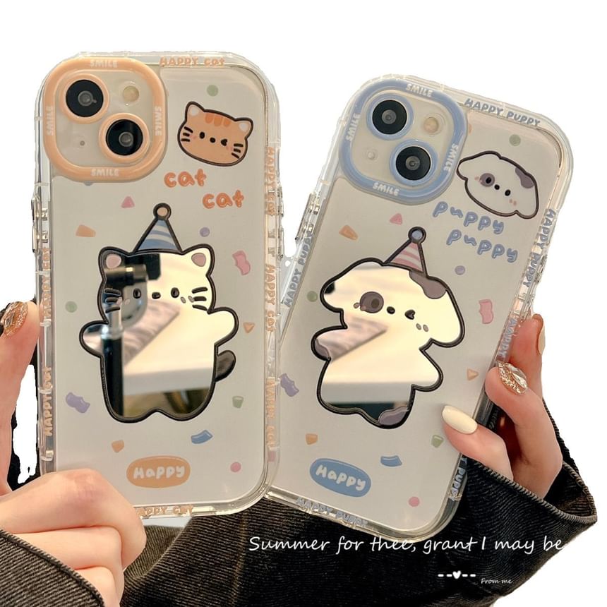 Phone Animal Mirrored Case