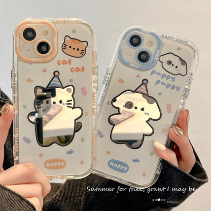 Phone Animal Mirrored Case