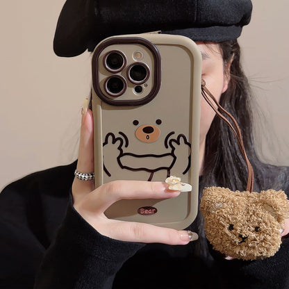 Print Bear Phone Case