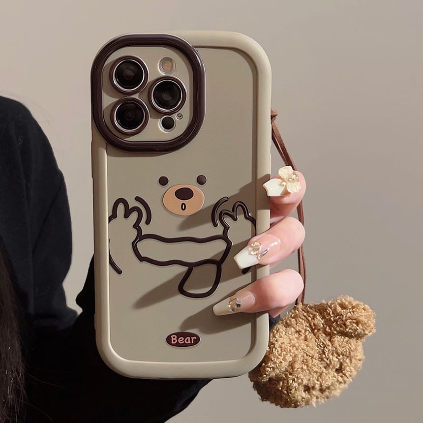 Print Bear Phone Case