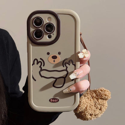 Print Bear Phone Case