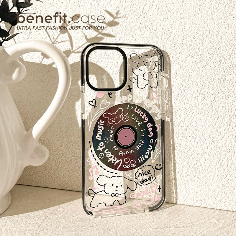 Phone Animal Case Vinyl Record