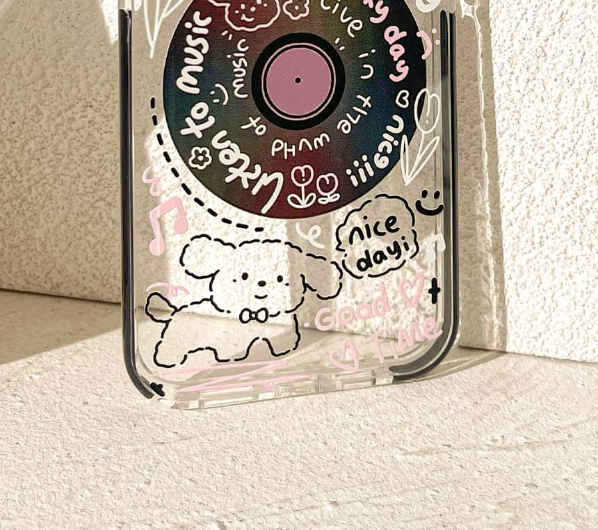 Phone Animal Case Vinyl Record