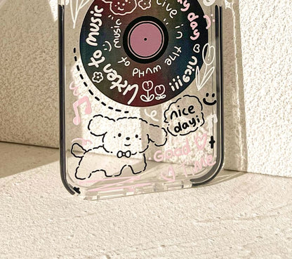 Phone Animal Case Vinyl Record