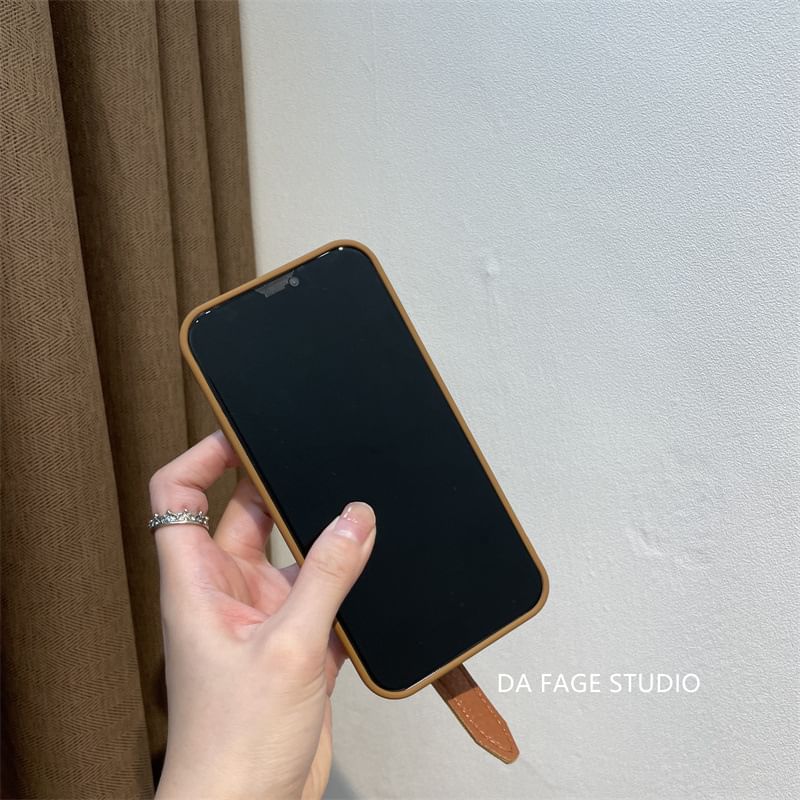 Phone Pearl Faux Case Strap