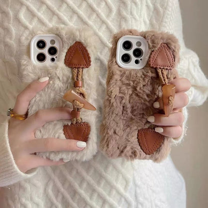 Case Phone Toggle Button Chenille