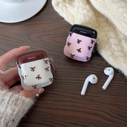Two-Tone Pro Bow Skin Earphone Case AirPods /