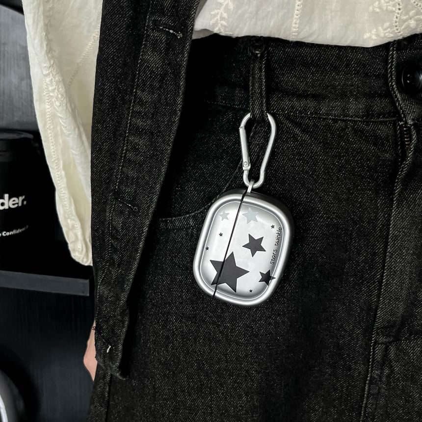 Pro With Charm Star Earphone AirPods Case / Metallic Skin