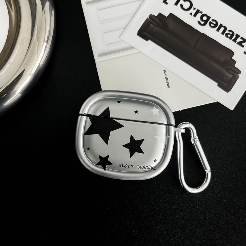 Pro With Charm Star Earphone AirPods Case / Metallic Skin