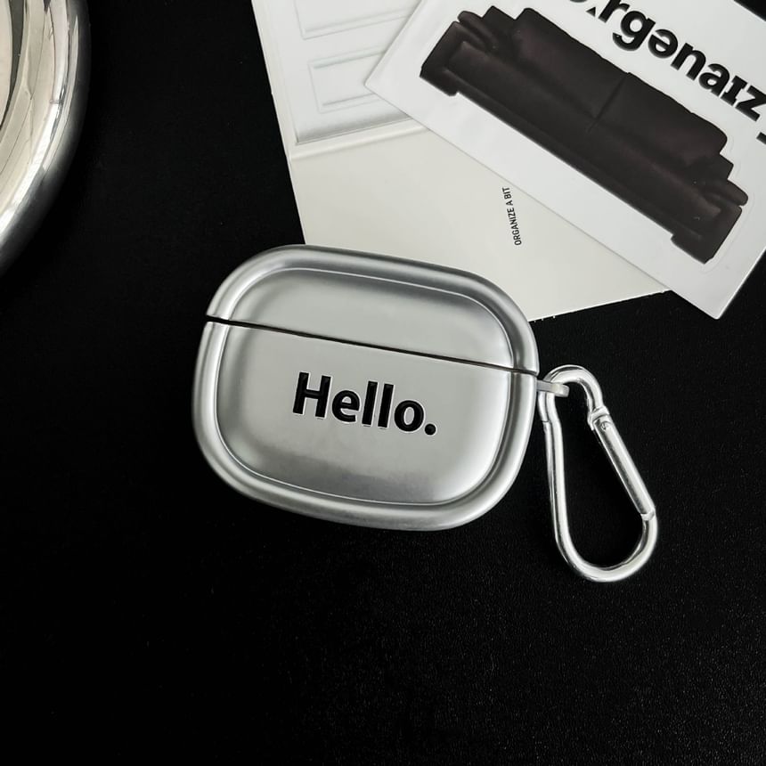 Pro With Charm Star Earphone AirPods Case / Metallic Skin