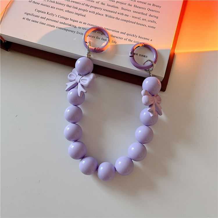 Strap Bow Phone Bead