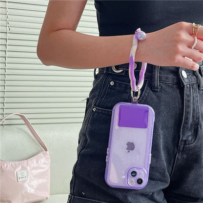 Lanyard Strap Pad Hoop Phone Wavy with